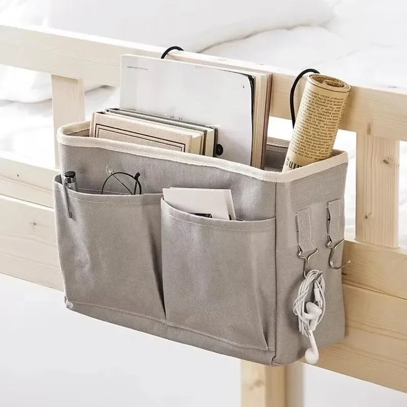Bedside Storage Rack Multiple Pockets Durable Material Strong Support ...