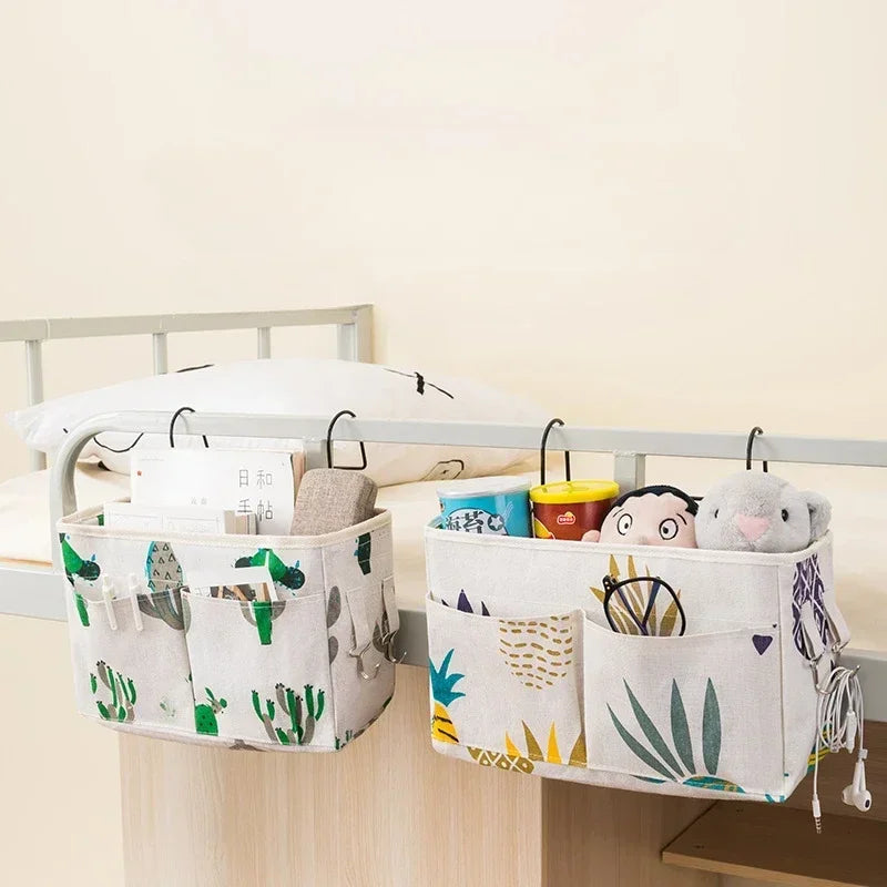 Bedside Storage Rack Multiple Pockets Durable Material Strong Support ...